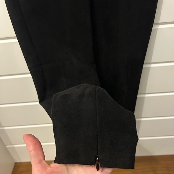 Zara Faux Suede Skinny Pants - Picture 3 of 6
